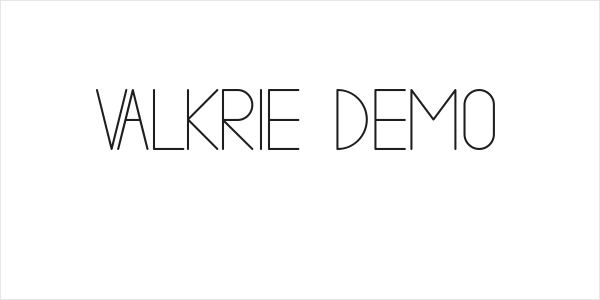 VALKRIE demo Logo