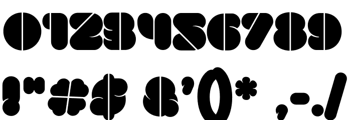 VALStencil Font OTHER CHARS