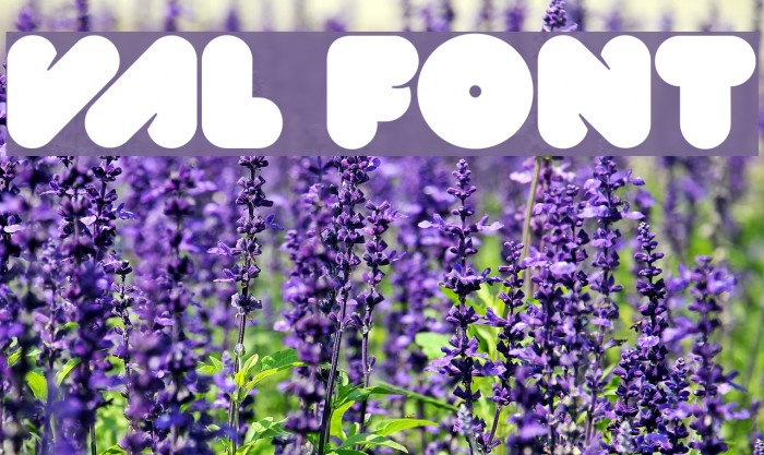 VAL Font examples