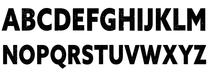 VANDAL Free Font Font LOWERCASE