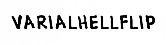VARIALHELLFLIP  Fuentes Gratis Descargar
