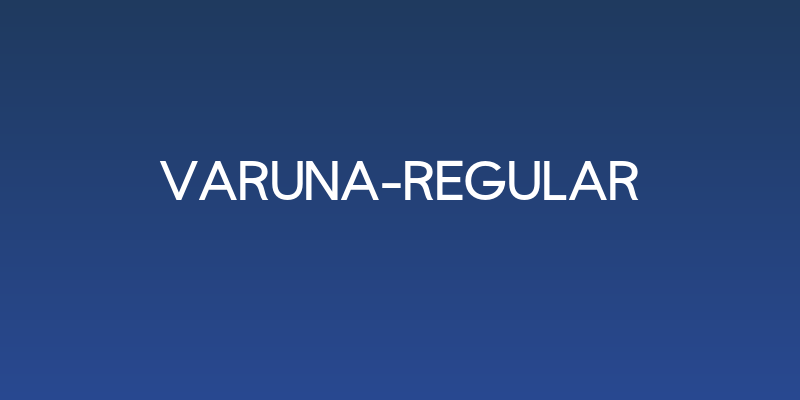 VARUNA-Regular Social Header