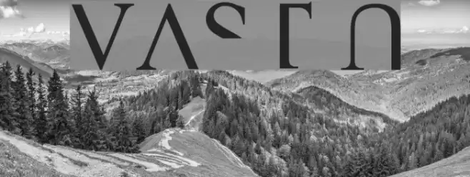 VAST Naked Font examples