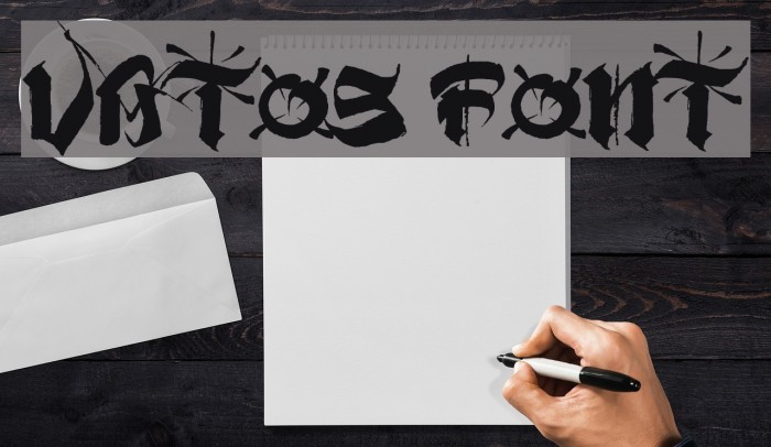 VATOS Font examples
