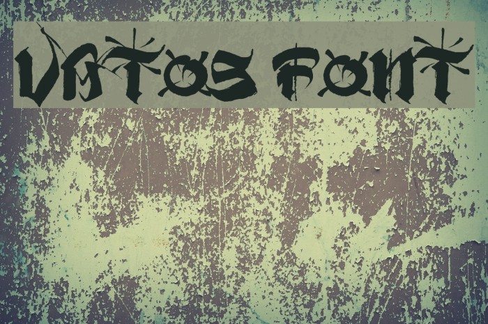 VATOS Font examples