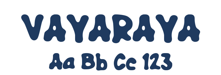 VAYARAYA Font Preview