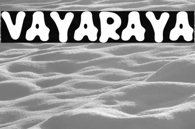 VAYARAYA फ़ॉन्ट examples