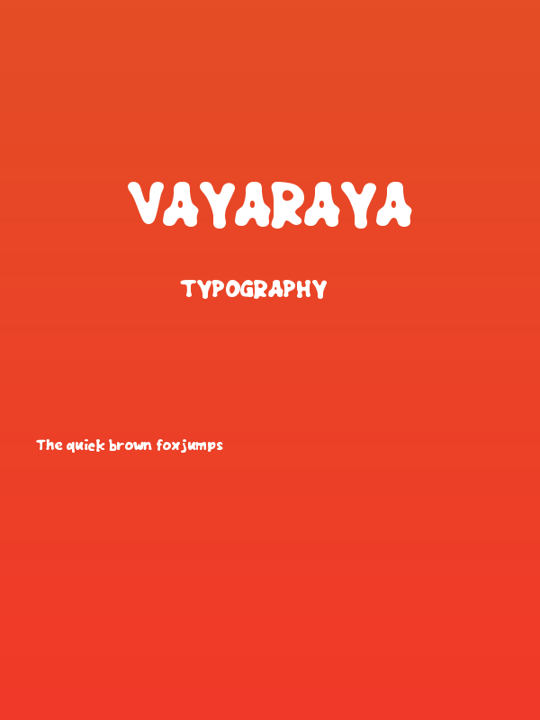 VAYARAYA Poster