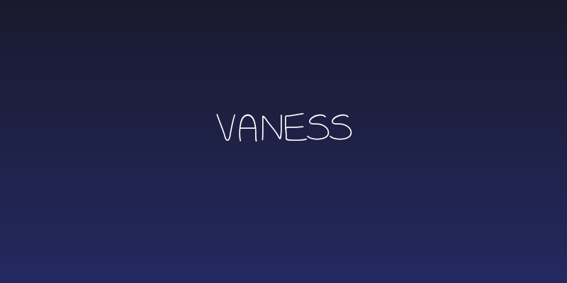 VaNess Social Header