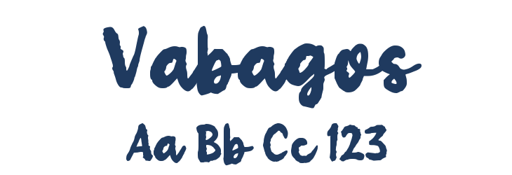 Vabagos Font Preview