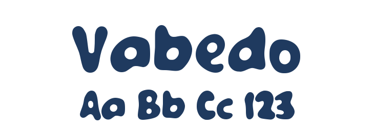 Vabedo Font Preview