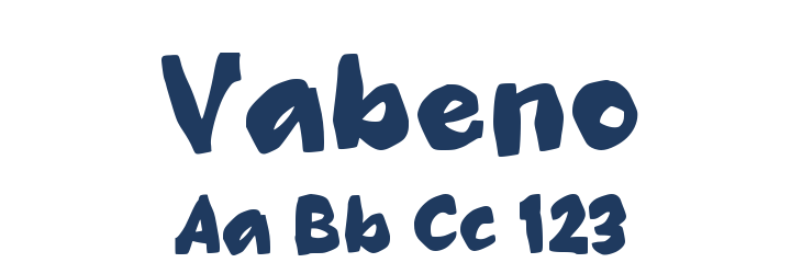 Vabeno Font Preview