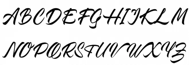 Vabeulit Font Caratteri MAIUSCOLE