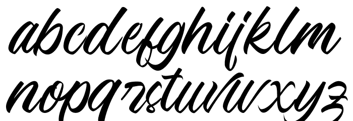 Vabeulit Font Font LOWERCASE