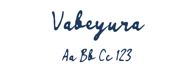 Vabeyura Font Preview
