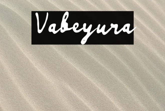 Vabeyura Example 1