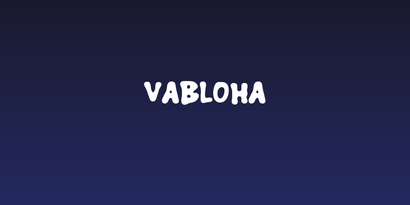Vabloha Social Header