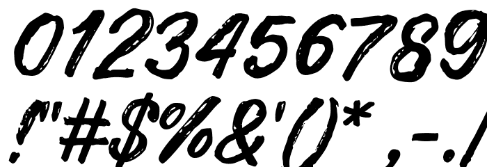 Vabulous Font OTHER CHARS