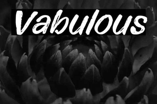 Vabulous Fonte examples