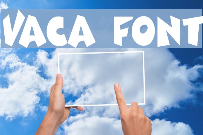 Vaca Font examples