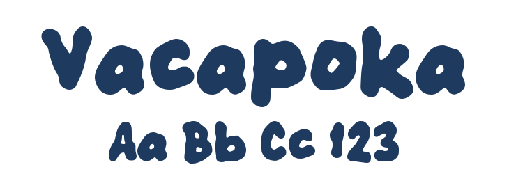 Vacapoka Font Preview