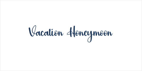 Vacation Honeymoon Logo