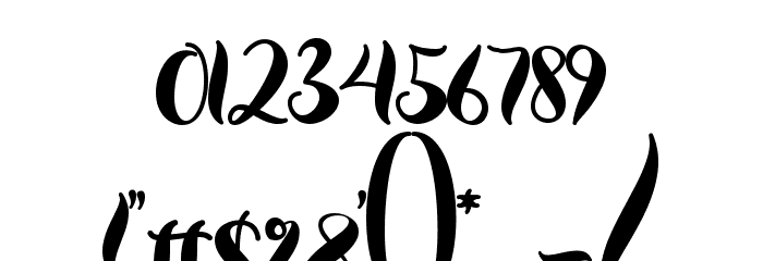 Vacation Monogram Font OTHER CHARS