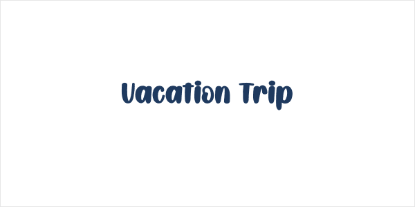 Vacation Trip Logo