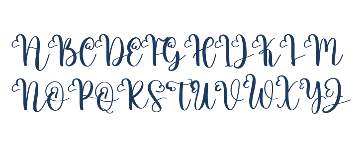 Vacation Valentine Uppercase
