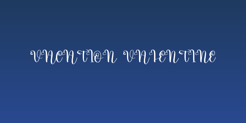 Vacation Valentine Social Header