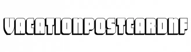 VacationPostcardNF  Скачать бесплатные шрифты