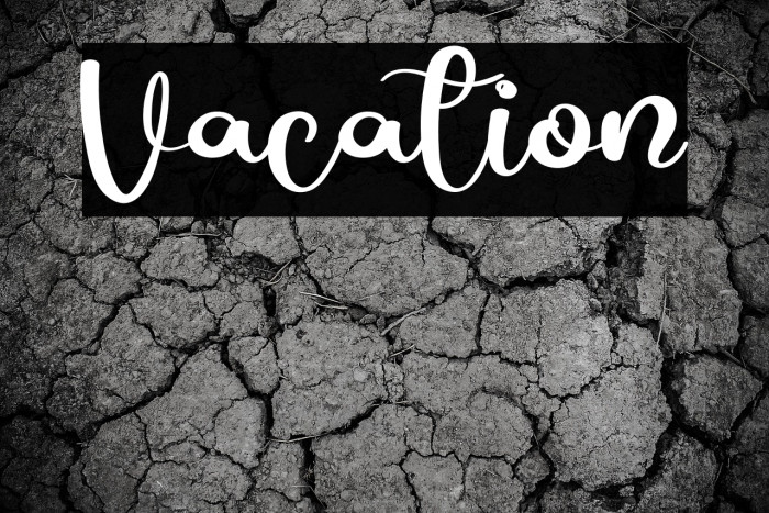 Vacation Example 1