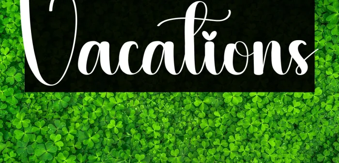 Vacations Example 1