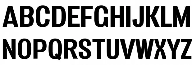 Vacer Sans Personal Bold フォント 大文字