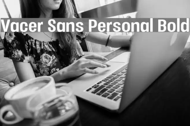 Vacer Sans Personal Bold Font examples