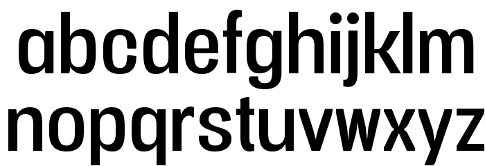Vacer Sans Personal Font LOWERCASE