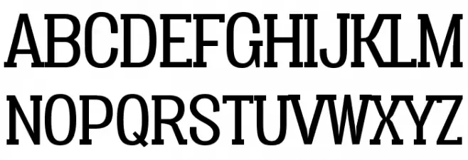 Vacer Serif Personal Book Fonte MAIÚSCULAS