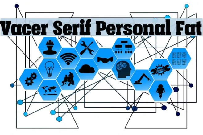 Vacer Serif Personal Fat Example 1