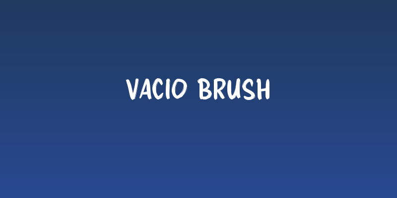 Vacio Brush Social Header