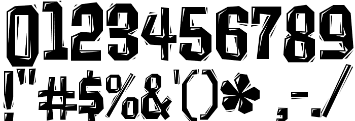 Vademecum Font OTHER CHARS