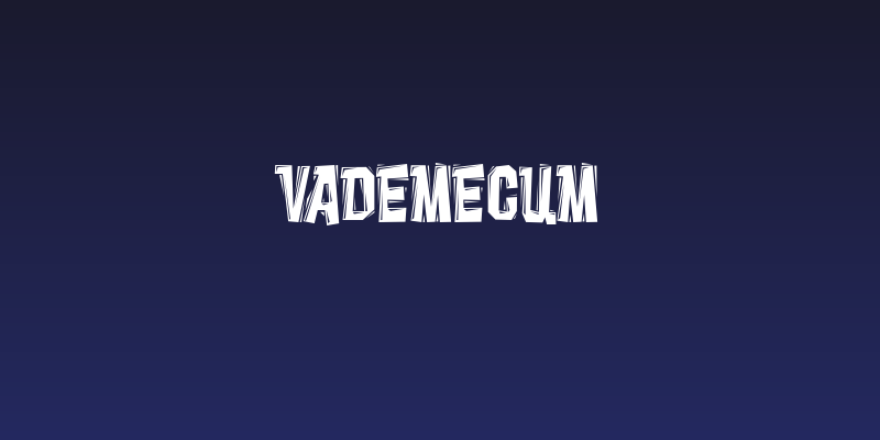 Vademecum Social Header