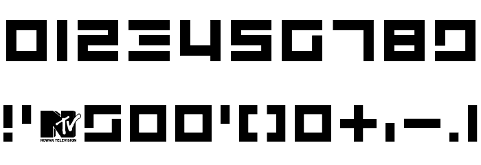 Vaderiii Font OTHER CHARS