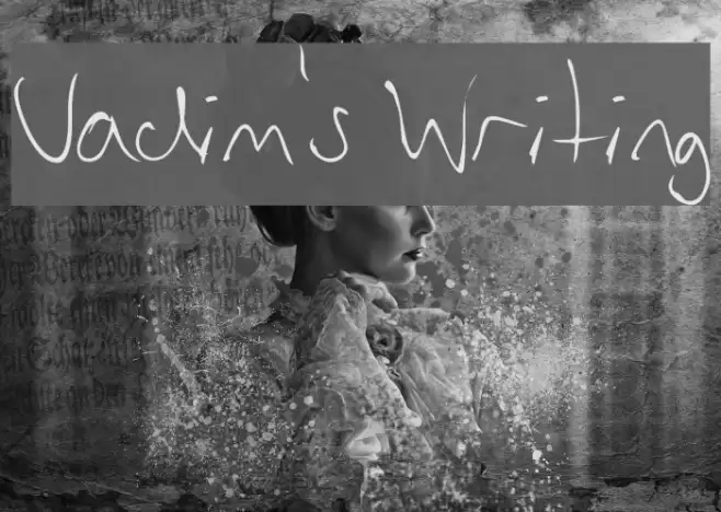 Vadim's Writing Font examples