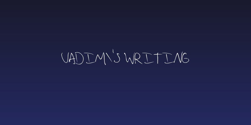 Vadim's Writing Social Header
