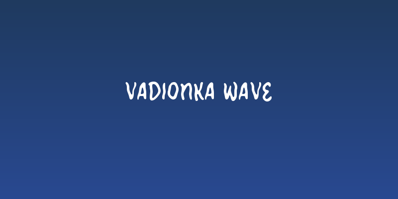 Vadionka Wave Social Header