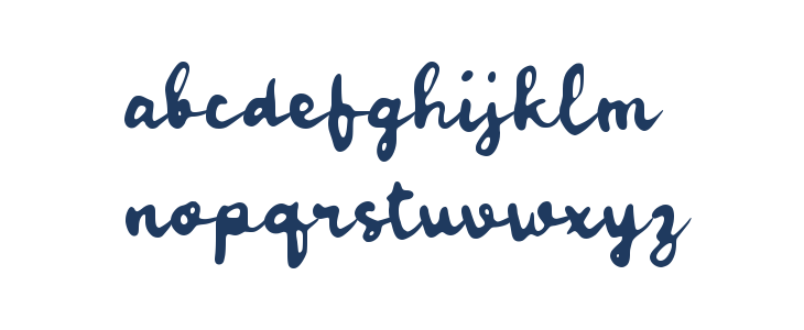 Vadionka Wave Lowercase