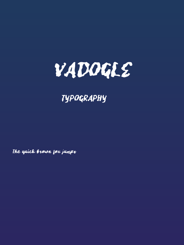 Vadogle Poster