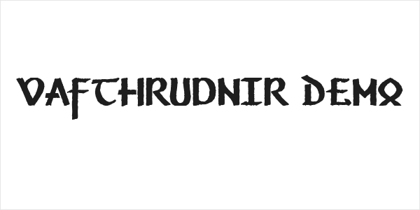 Vafthrudnir Demo Logo