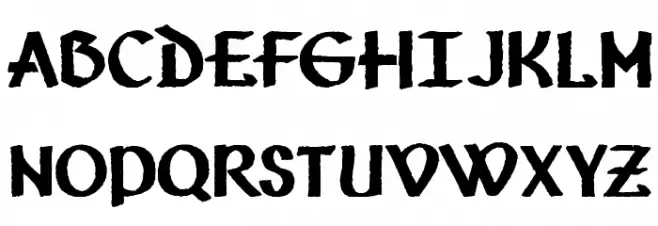 Vafthrudnir Шрифта ВЕРХНИЙ