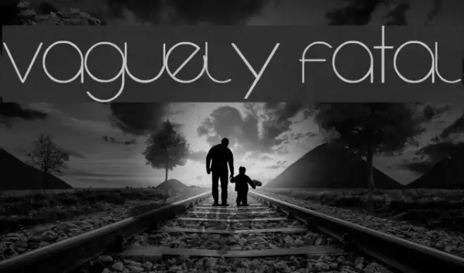 Vaguely Fatal Font examples